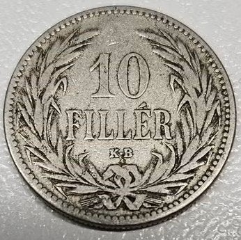 Hongrie : 10 Filler 1892 KM #482 Ref 16961, Enlèvement ou Envoi, Hongrie, Monnaie en vrac