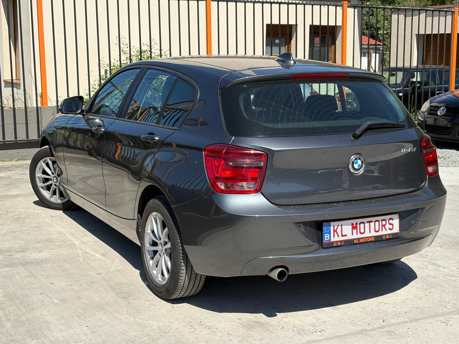 BMW 114D F20 154 000KM CARPASS 2015 EURO 5B, Cuir, Achat, Entreprise, Boîte manuelle