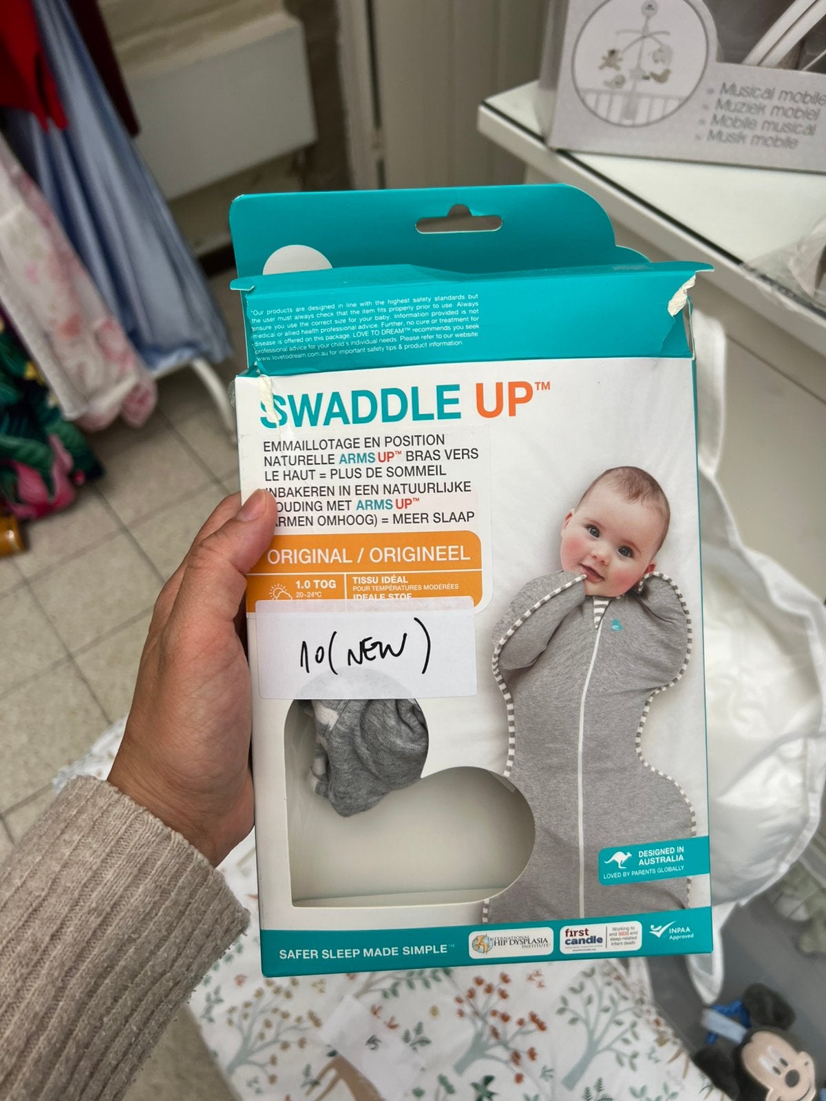 Swaddle up (nooit gebruikt), Enfants & Bébés, Couvertures, Sacs de couchage & Produits pour emmailloter, Enlèvement, Comme neuf