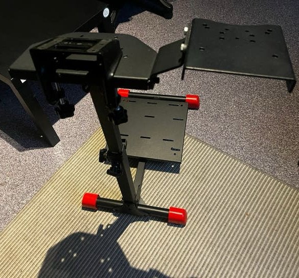 Racing wheel stand/wheel base klem/clutch,hb plate, Computers en Software, Joysticks, Ophalen, Zo goed als nieuw
