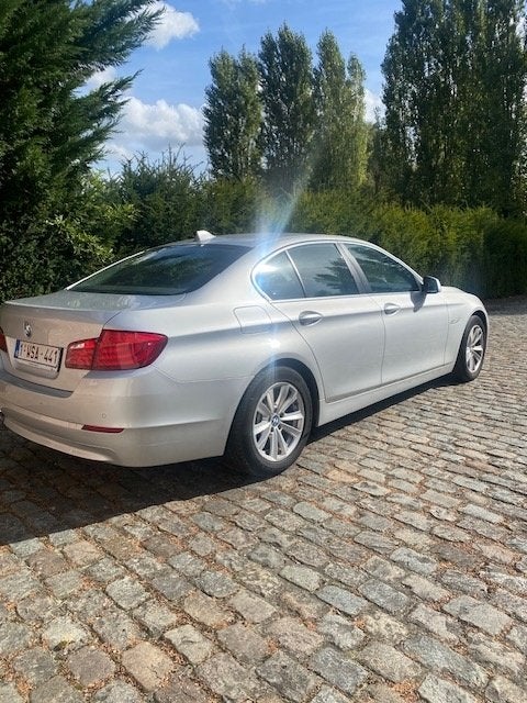 BMW 520D, Cuir, 1700 kg, Noir, Automatique