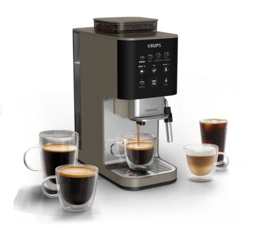 MACHINE À EXPRESSO KRUPS COFFEE CRUSH SA403BE0, Neuf, Machine à espresso, Réservoir d'eau amovible, Enlèvement ou Envoi