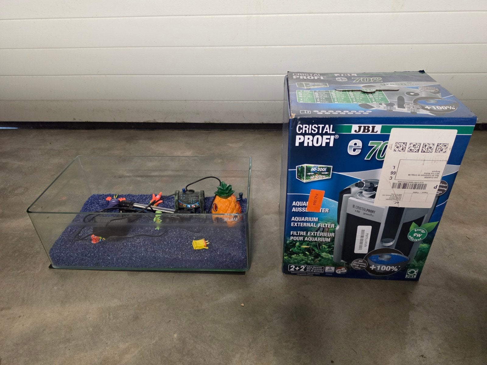 Mini aquarium et filtration jbl e702, Enlèvement, Comme neuf, Filter, JBL