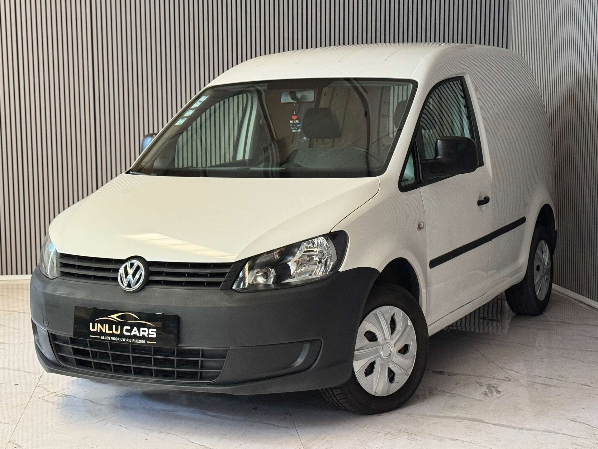 Volkswagen Caddy Caddy 1.6 CR TDi Startline, Auto's, Stof, 4 cilinders, Wit, Bedrijf
