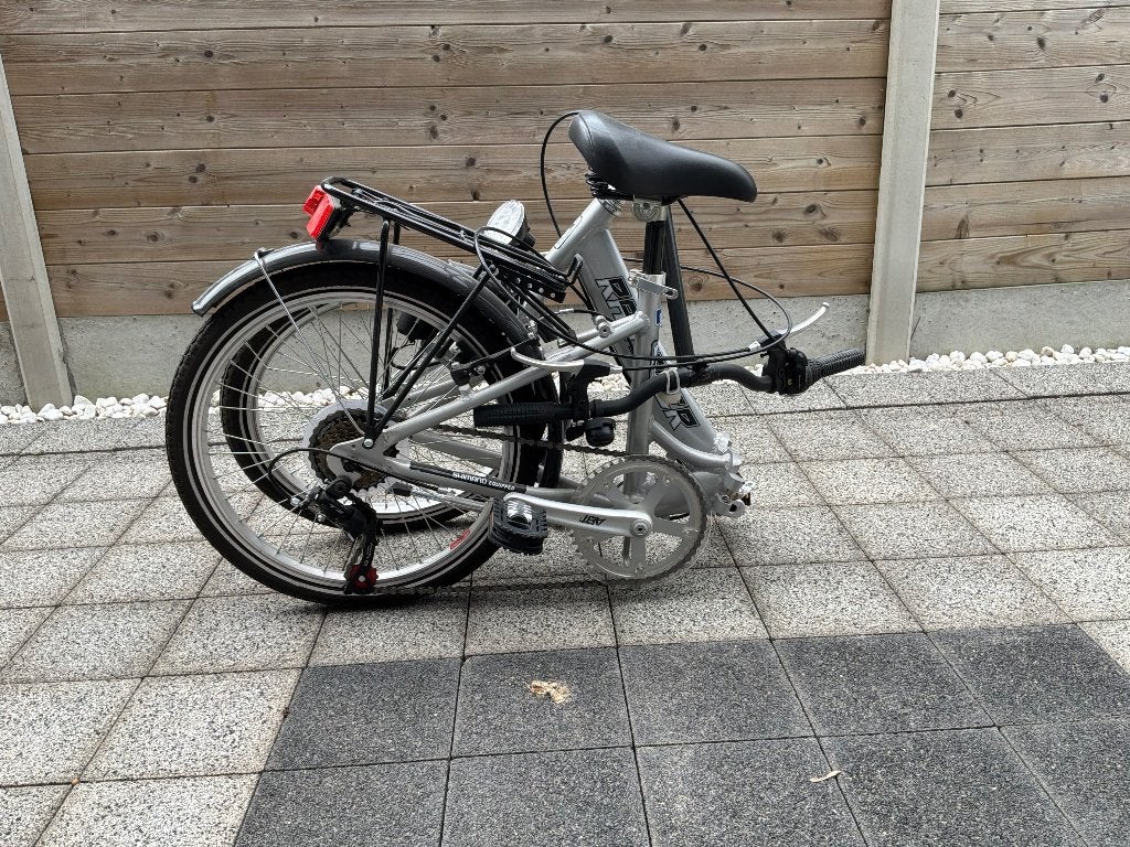 Opvouwbare fiets 7 versnellingen, Fietsen en Brommers, Fietsen | Vouwfietsen, Velgrem, Versnellingen, Zo goed als nieuw, Totaal opvouwbaar