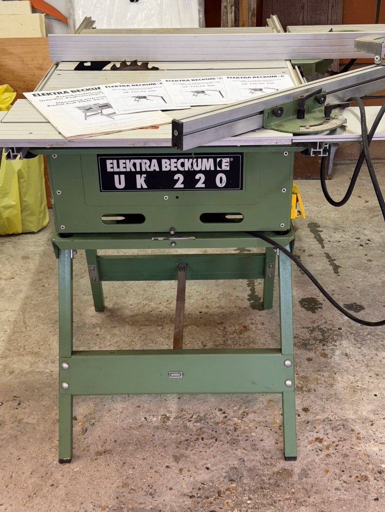 zaagtafel UK 220 elektra beckum, Meubels