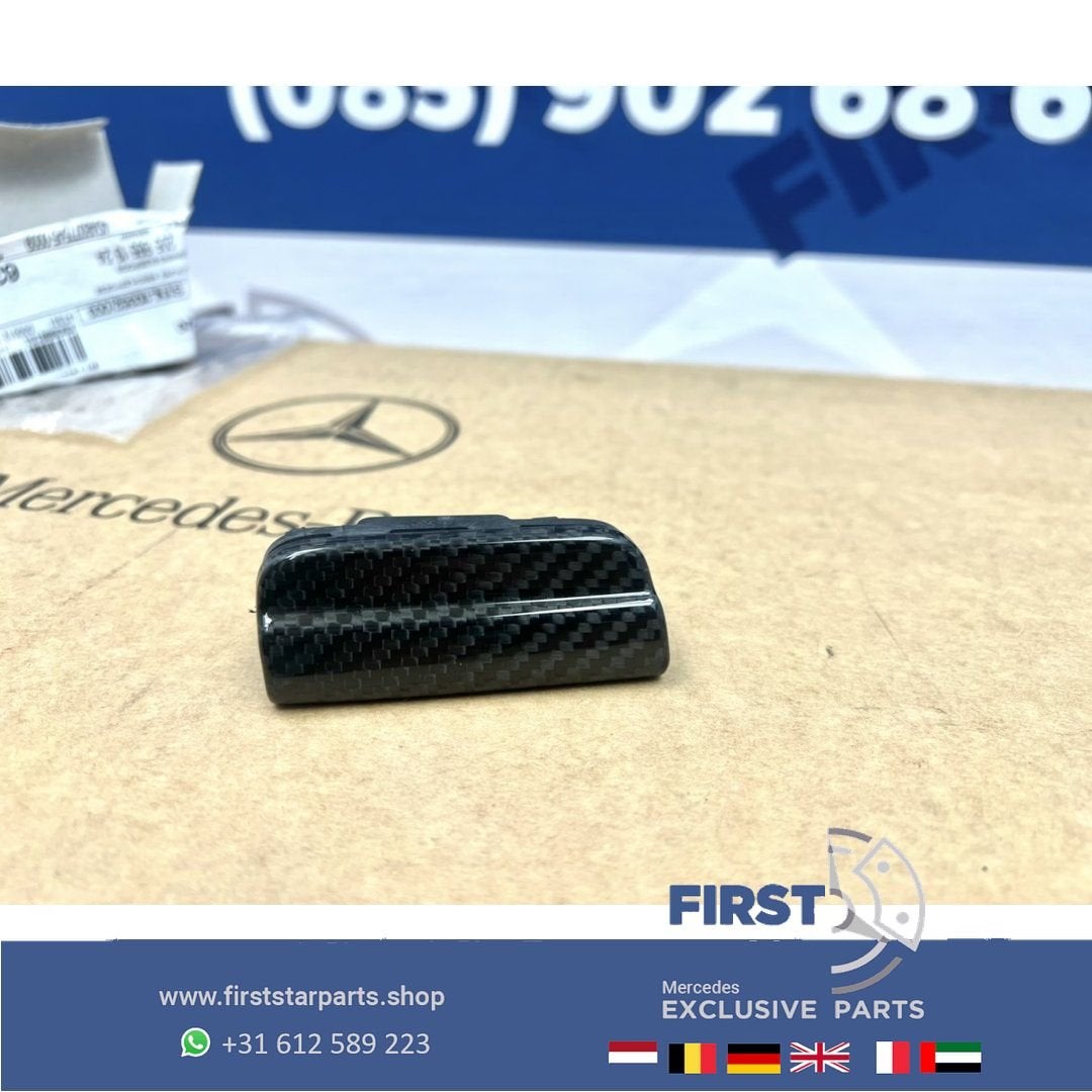A2058851324 CARBON AFDEK KAP SLEEPOOG ORIGINEEL MERCEDES C63, Utilisé, -, -, Enlèvement ou Envoi