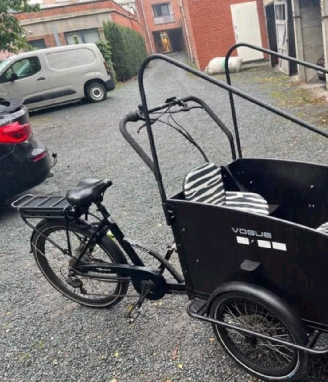 Vogue Troy elektrische bakfiets (Zonder accu) - In zeer., Enlèvement, Comme neuf, 4 enfants ou plus, Électrique