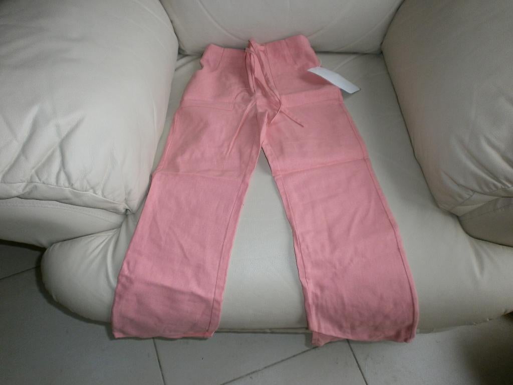 Pantalon rose / saumon 6 ans NEUF, Kinderen en Baby's, Kinderkleding | Maat 116, Ophalen of Verzenden, Nieuw, Meisje, Broek