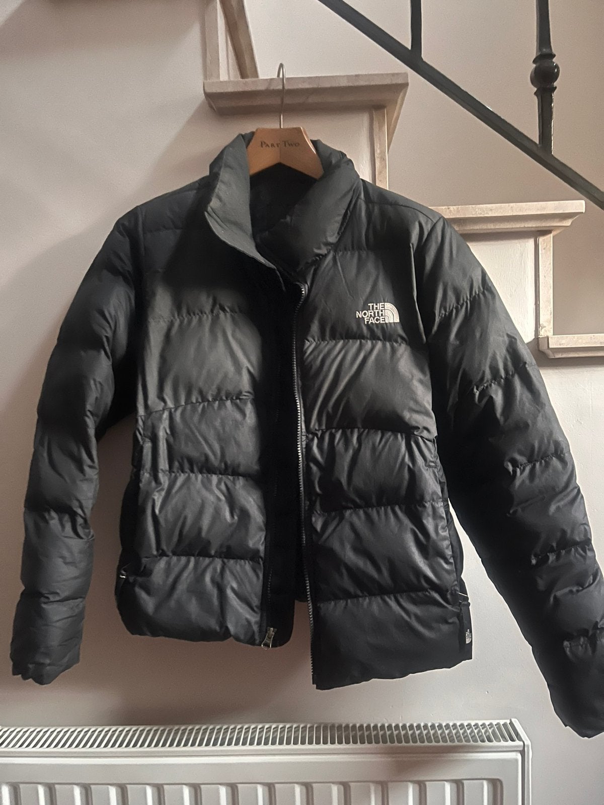Winterjas dames The North Face, Ophalen of Verzenden, Gedragen, Maat 38/40 (M), Zwart