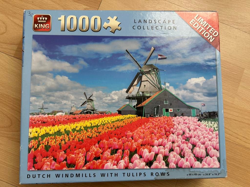 King puzzels, Ophalen, 500 t/m 1500 stukjes, Gebruikt, Legpuzzel