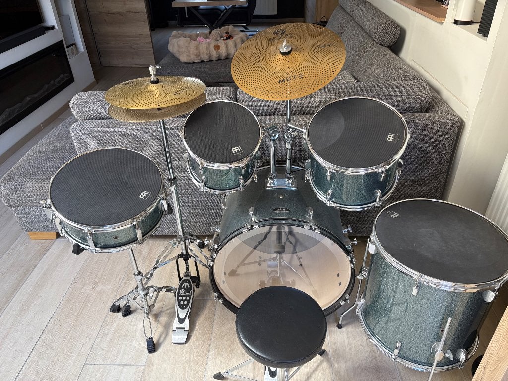 Drumstel, Musique & Instruments, Batteries & Percussions, Enlèvement, Comme neuf, Pearl