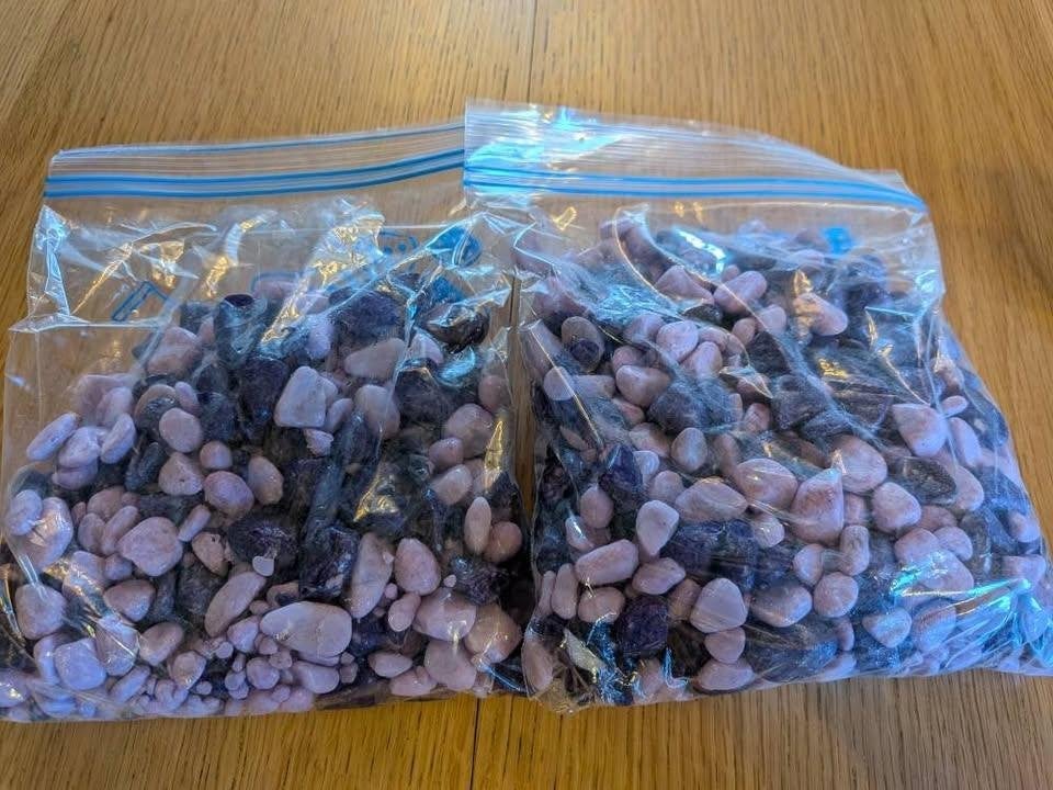 Gemengd lila/paars grind uit Tirol. 2 kg, Ophalen