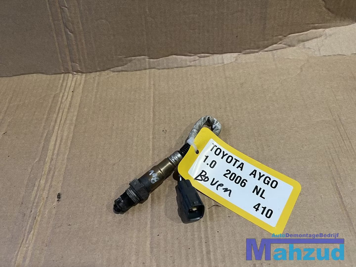 TOYOTA AYGO 1.0 1KRFE Lambdasonde voor de kat 2005-2014, Info@toyota.co.jp, Toyota Motor Corporation, Toyota-Cho 1
471-8571  Toyota City