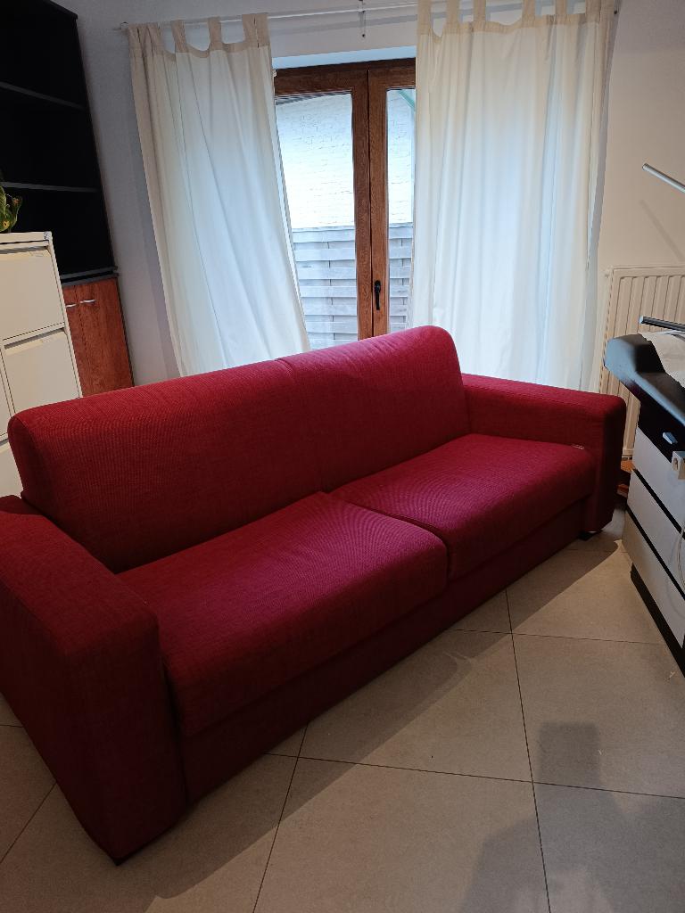 Divan-lit, Ophalen, Zo goed als nieuw, Tissu de très bonne qualité, 75 tot 100 cm