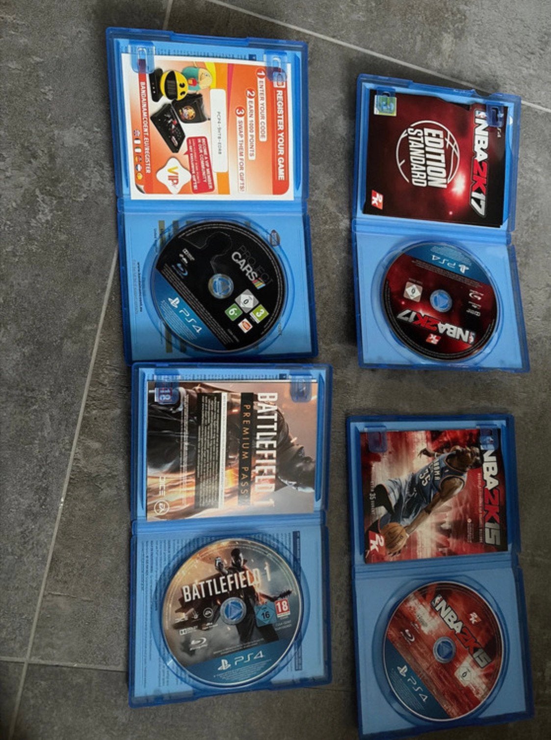 lot de 4 jeux PS4, Consoles de jeu & Jeux vidéo, Enlèvement ou Envoi, Comme neuf