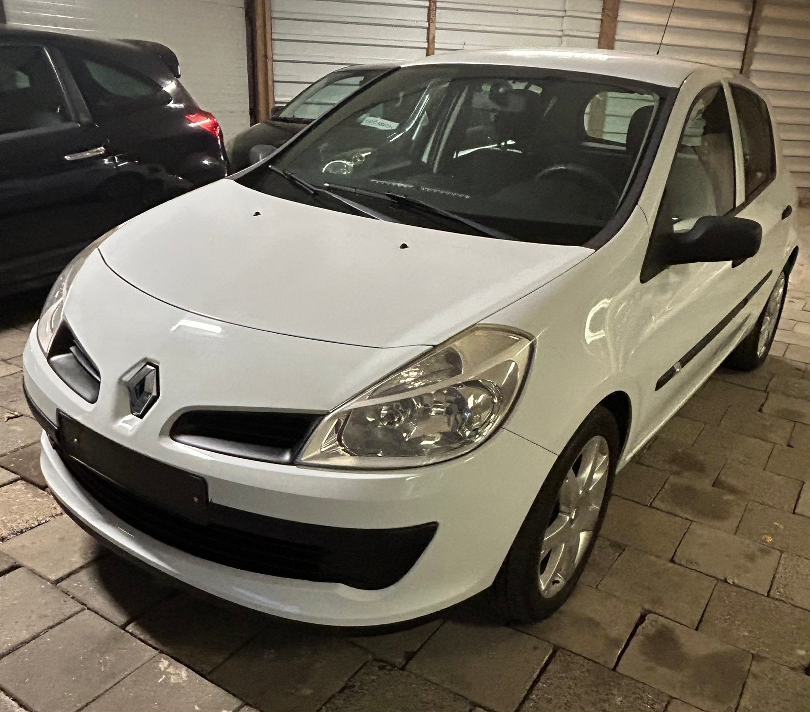Renault Clio 1.2 Benzine 2008 WIT AIRCO 5DRS, Auto's, Wit, Particulier, Euro 4, Airconditioning