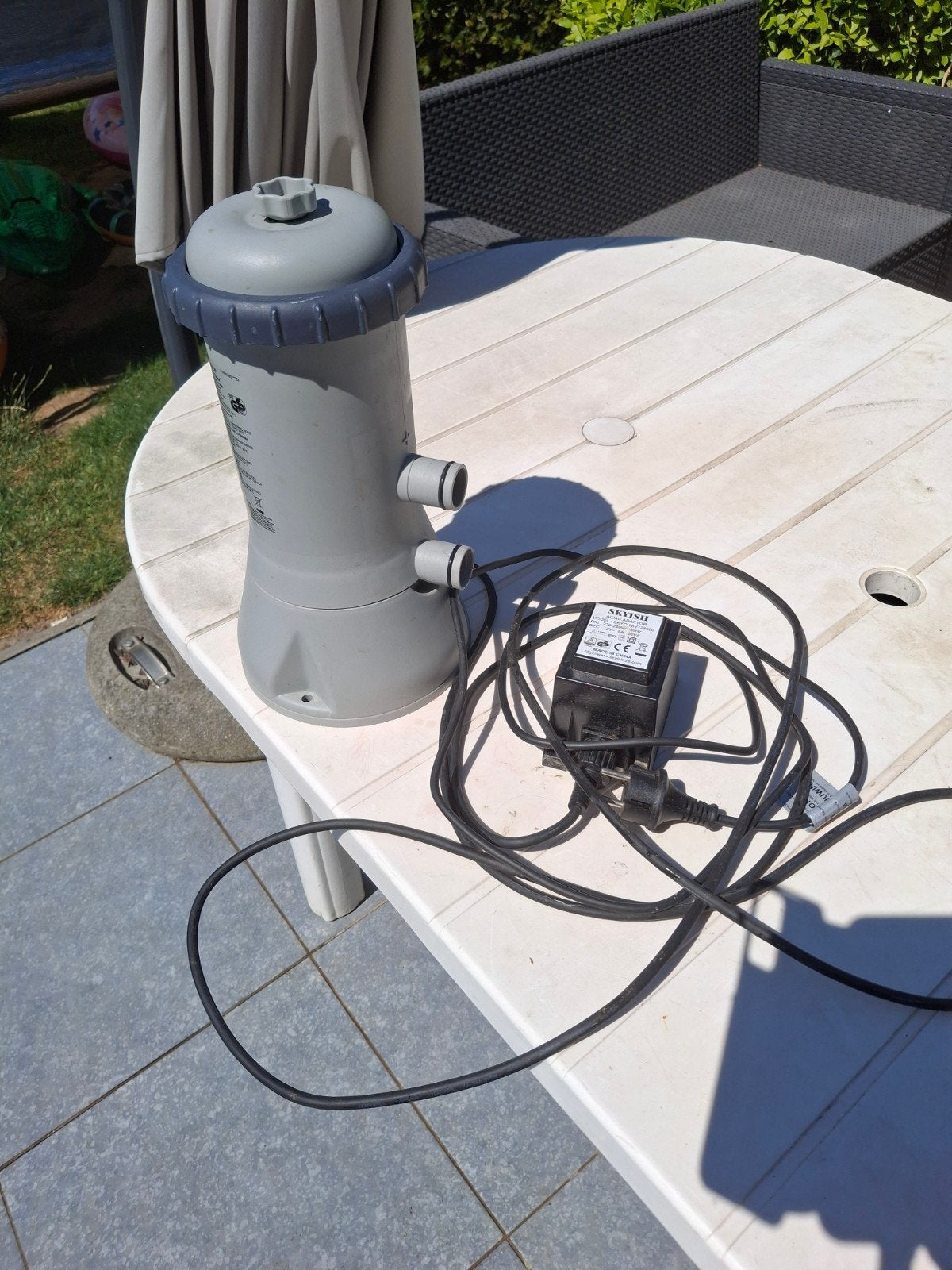 intex filterpomp 638G, Ophalen, Filter