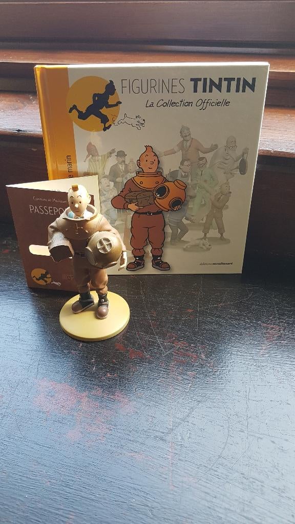 Kuifje, officieel cijfer nr. 65, Ophalen of Verzenden, Kuifje, Zo goed als nieuw, Beeldje of Figuurtje