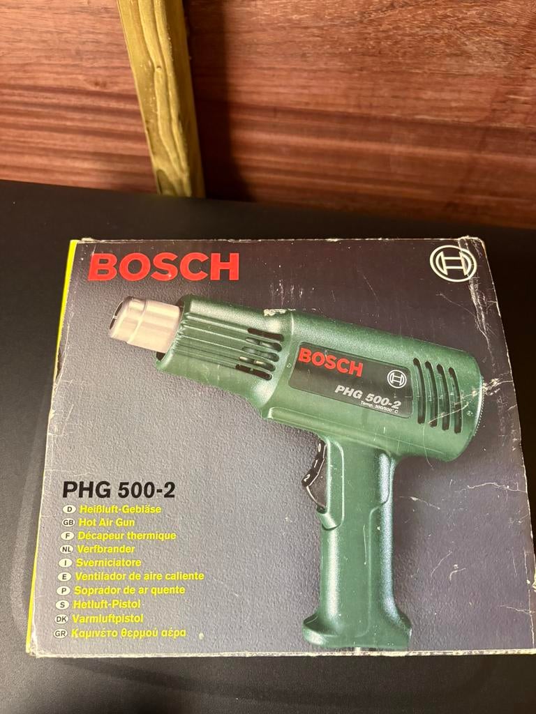 Bosch heteluchtpistool – goede staat – werkt perfect, Ophalen, Zo goed als nieuw