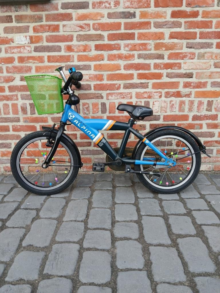 Jongensfiets 16 inch, Ophalen, 16 inch