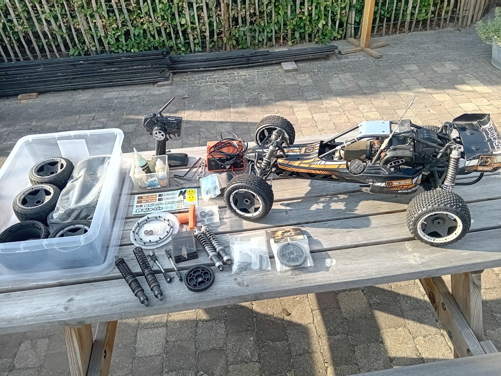 Baja 5B HPI 26cc/ radiografische auto, Hobby en Vrije tijd, Ophalen, Auto