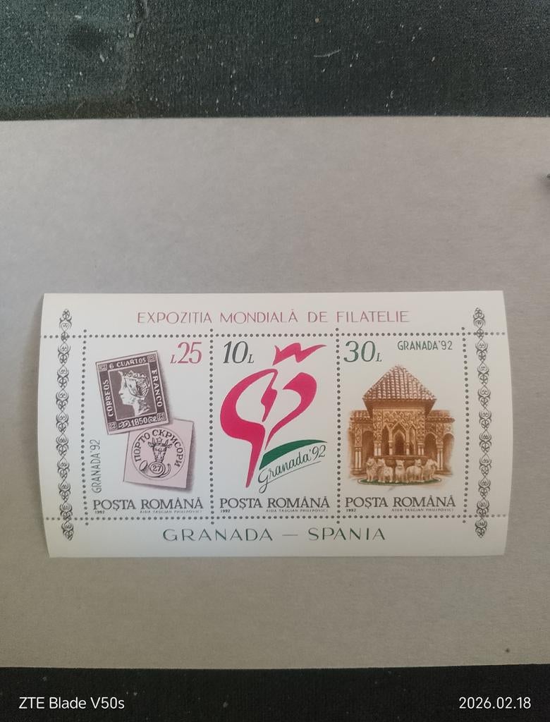 Postzegels Romania Spanien, Ophalen of Verzenden
