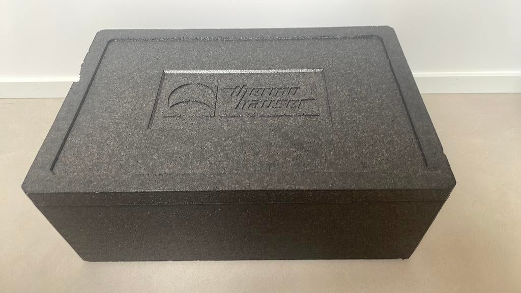 Zwarte epp thermo hauser boxen, Ophalen