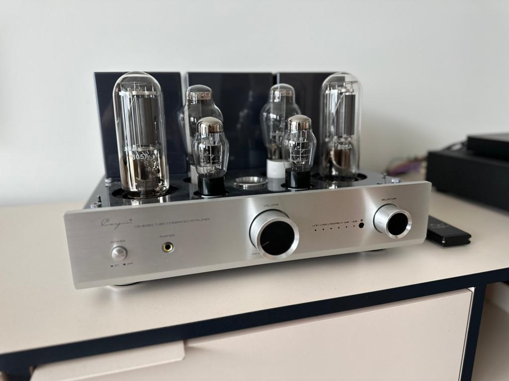 Cayin CS-805A buizenversterker nieuwstaat, Ophalen