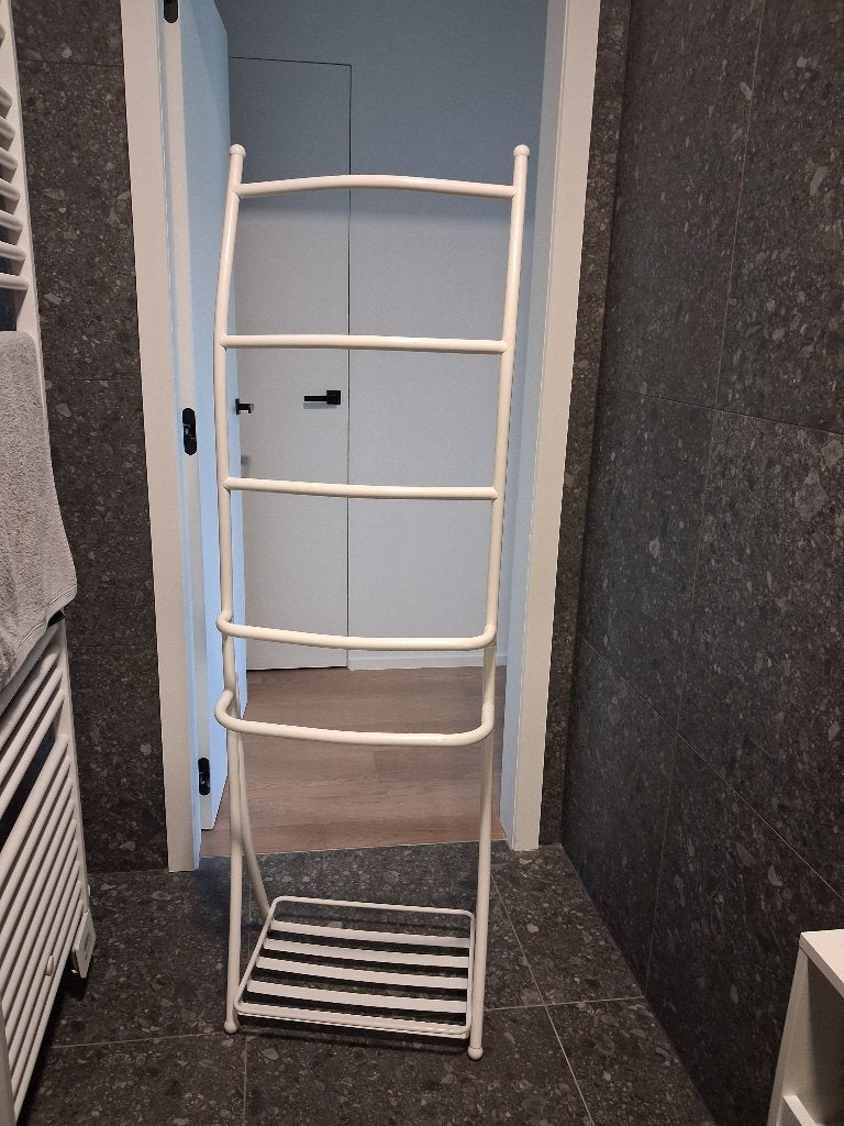 Handdoekrek, Ophalen, Gebruikt, Wit, Handdoekenrek