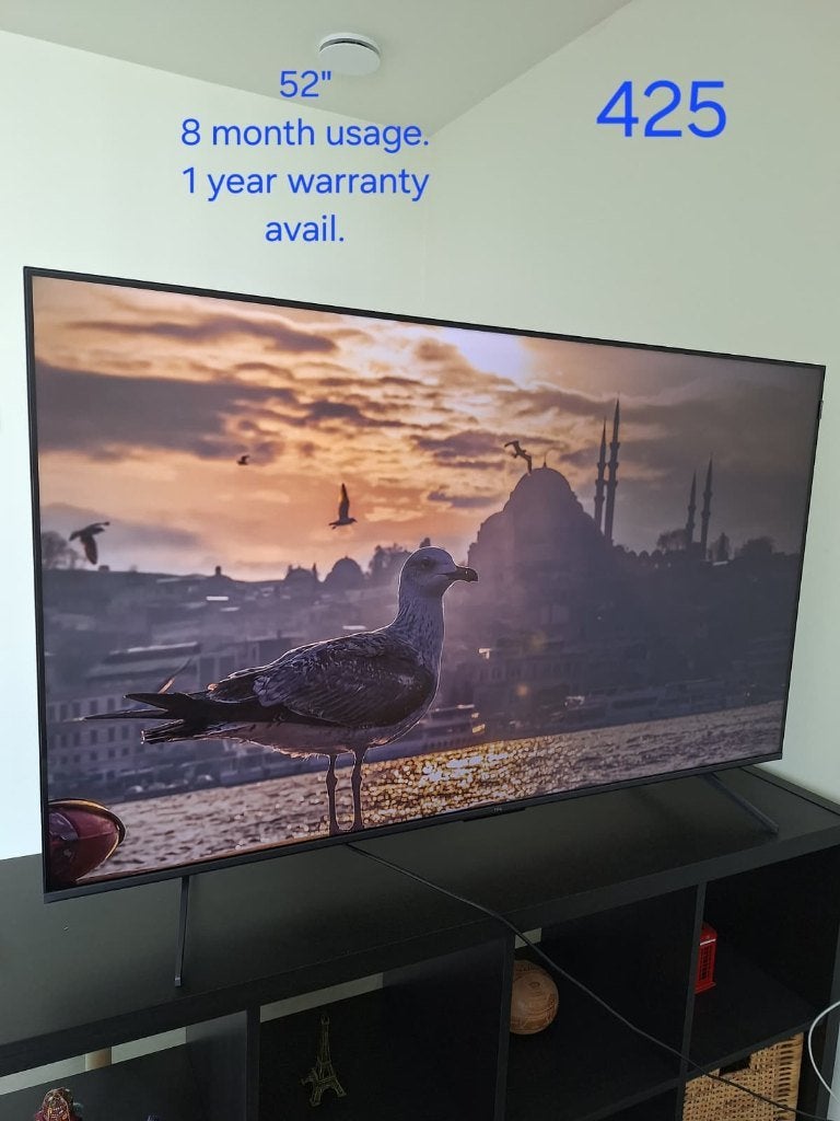TCL 55" QLED TV, Audio, Tv en Foto, Televisies, QLED, Zo goed als nieuw, Smart TV, Full HD (1080p)