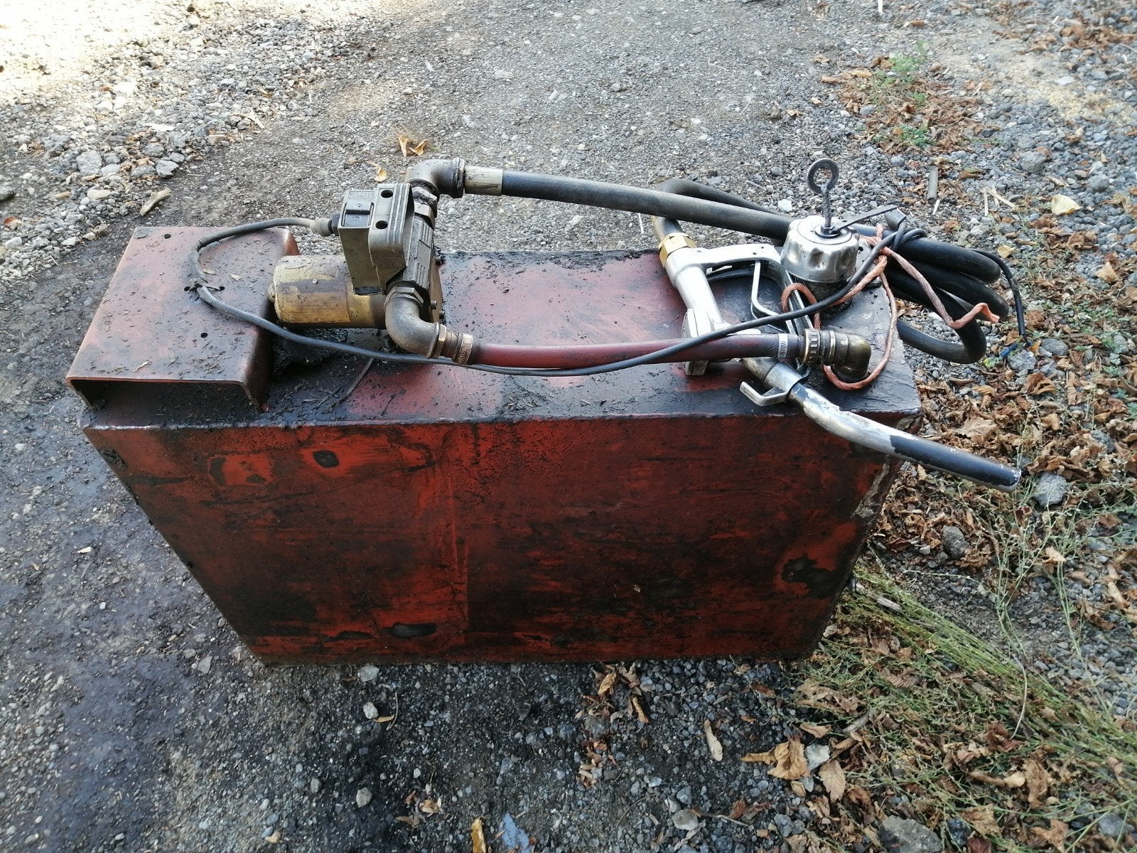 cuve, Enlèvement