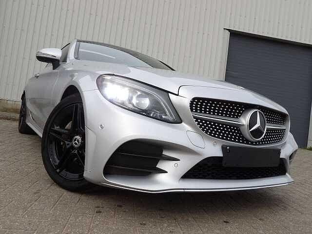 Mercedes-Benz C 200 oupe AMG LINE Burmester seround -, Autos, Argent ou Gris, Euro 6, Entreprise, Automatique