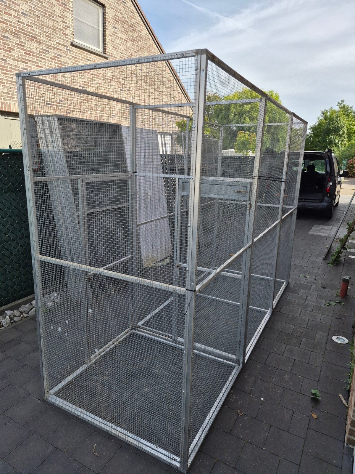 volières of totaal pakket, Ophalen, Gebruikt, Aluminium, Volière