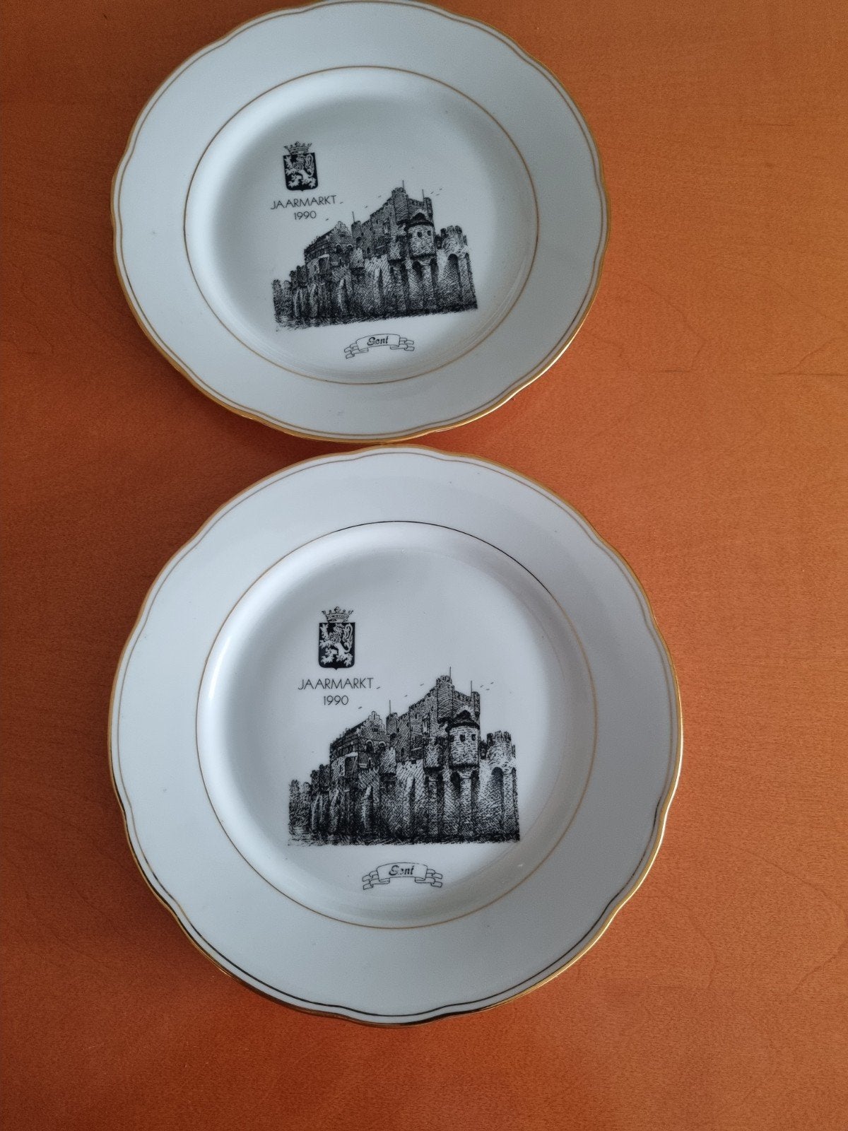 3 Assiettes décoratives de GAND, Antiquités & Art, Enlèvement