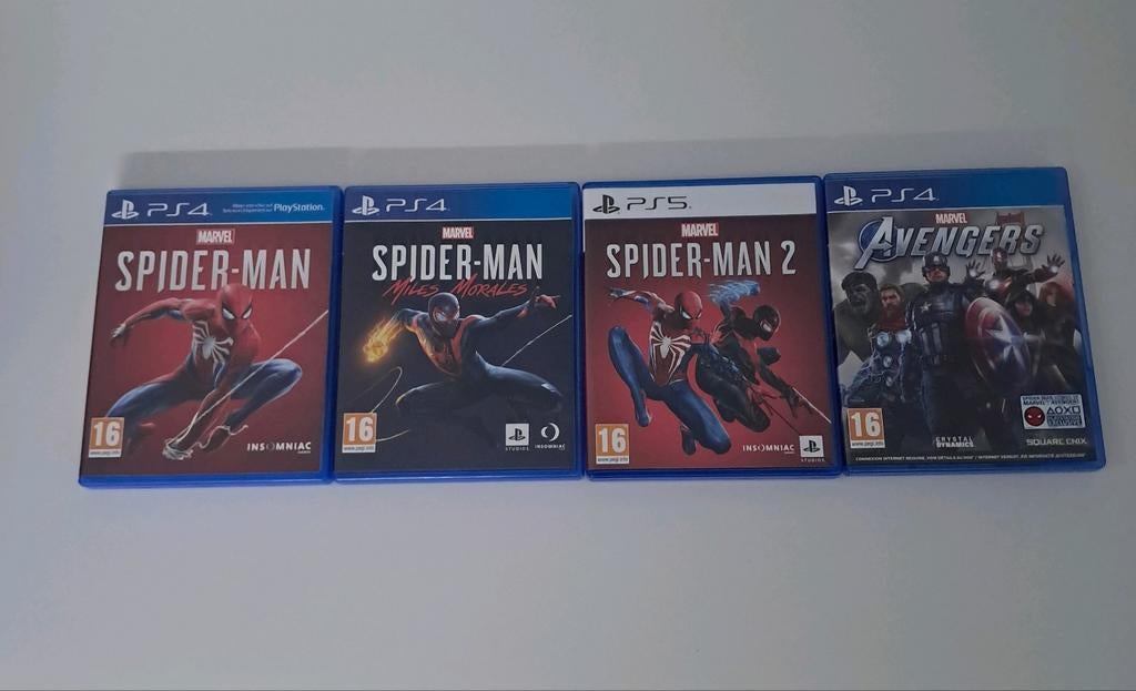 Spider-man en marvel games ook apart te koop, 1 speler, Ophalen, Vanaf 16 jaar