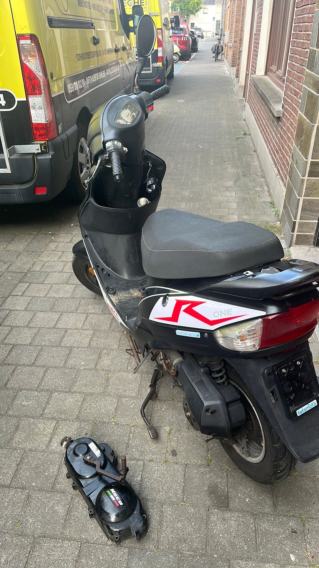 Brommer  neco one, Fietsen en Brommers, Ophalen, Gebruikt