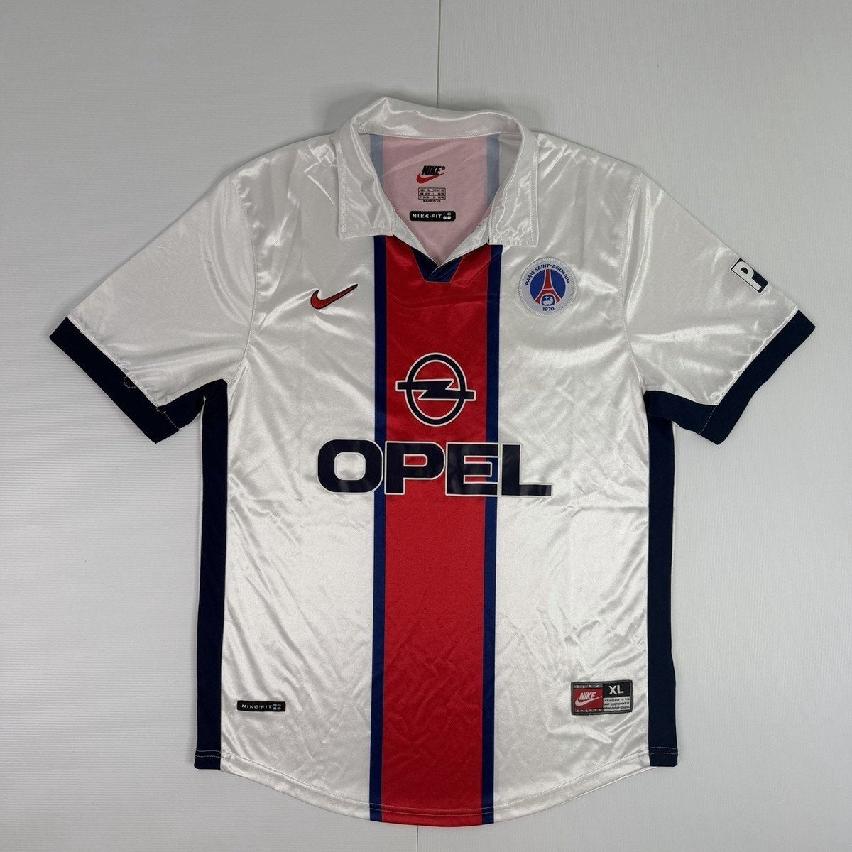 Paris Saint Germain Voetbal Uitshirt Origineel 1998, Enlèvement ou Envoi