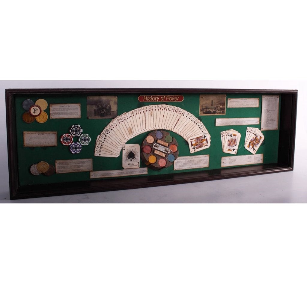 Pokerkaarten wanddecoratie - 106 cm, Ophalen, Nieuw