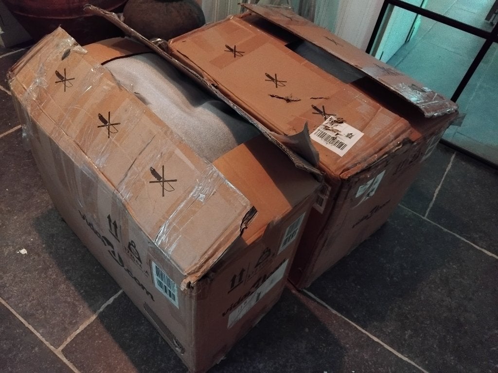 zetel 3zit + 1 zit + salontafel alles nieuw, Ophalen, Nieuw, Metaal