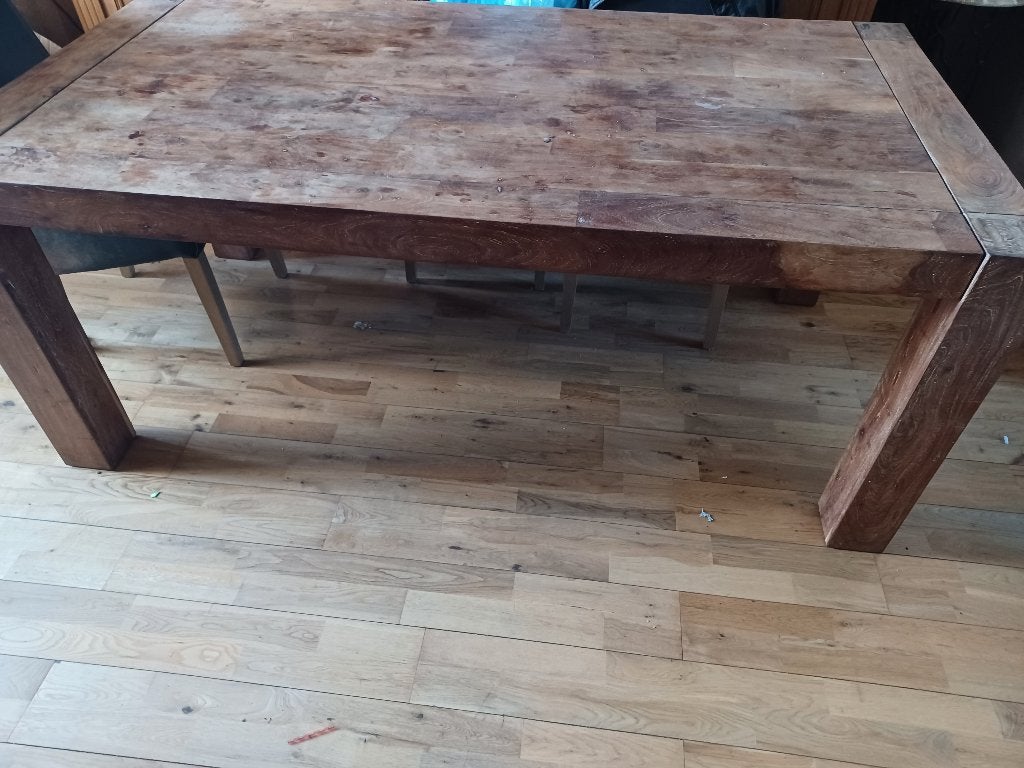 Eettafel, Ophalen, Kunststof, Gebruikt, 50 tot 100 cm
