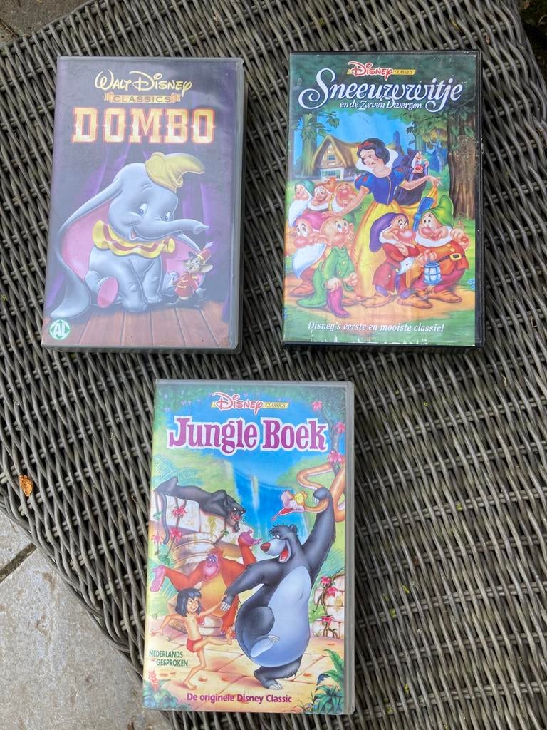 3 x WALT DISNEY- sprookjes, Cd's en Dvd's, Ophalen, Zo goed als nieuw