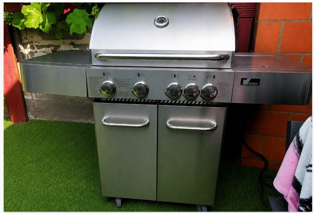 BBQ op gas., Tuin en Terras, Ophalen, Gebruikt