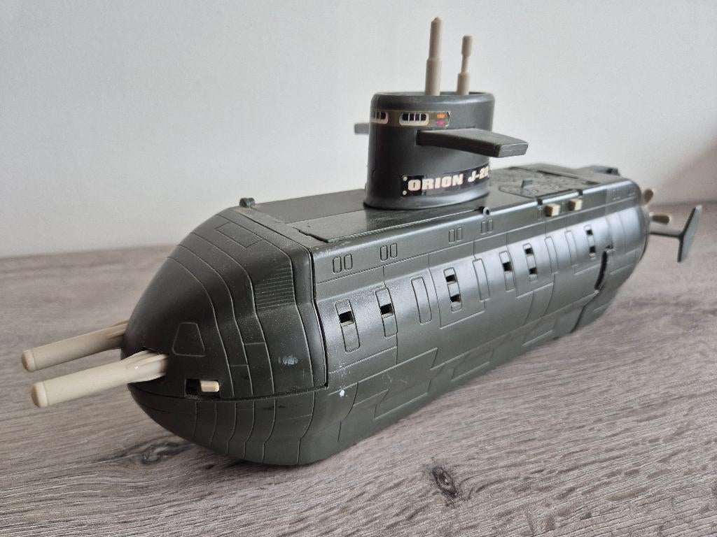 Micro Machines Military ORION J-22 SUB Submarine Base, Collections, Enlèvement ou Envoi, Utilisé