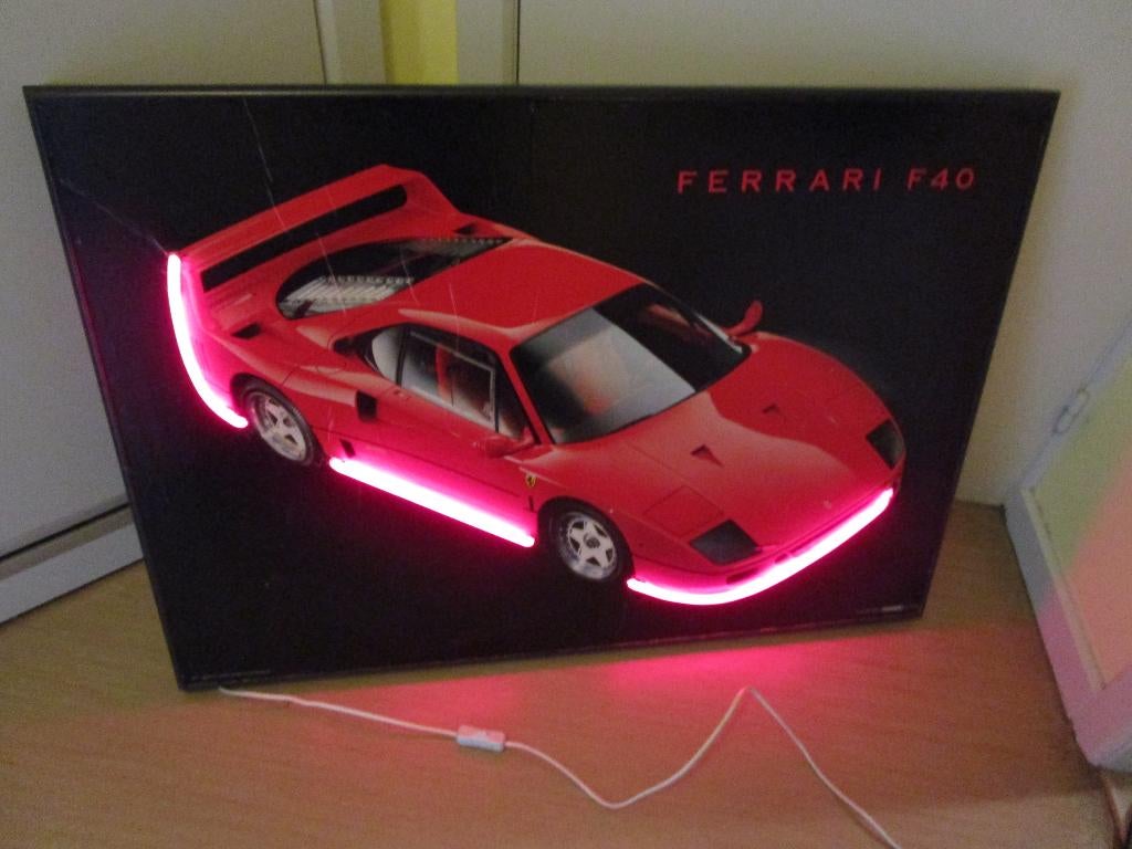 zelf gemaakte licht bak van ferrari, Kinderen en Baby's, Ophalen, Gebruikt