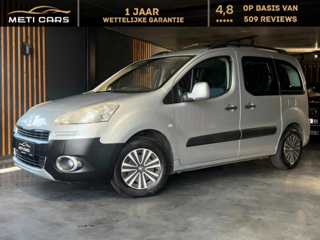 Peugeot Partner 1.6 HDi | Airco | Radio | Schuifdeur | ..., Voorwielaandrijving, Zwart, 4 cilinders, 5 deurs