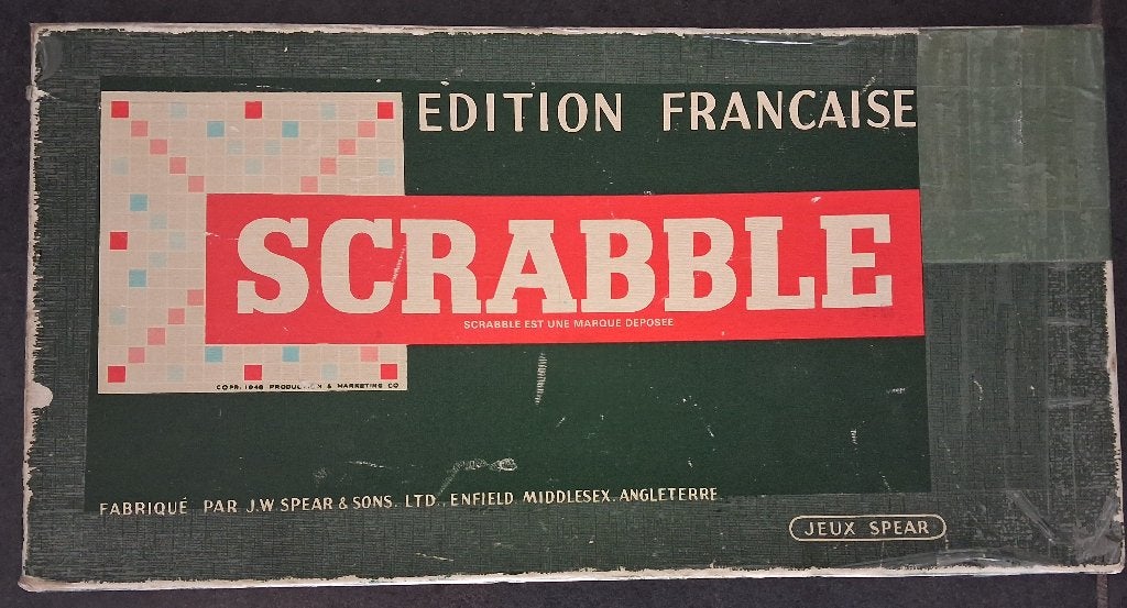 Spel: "Scrabble - Franse editie", Een of twee spelers, Ophalen of Verzenden, Gebruikt