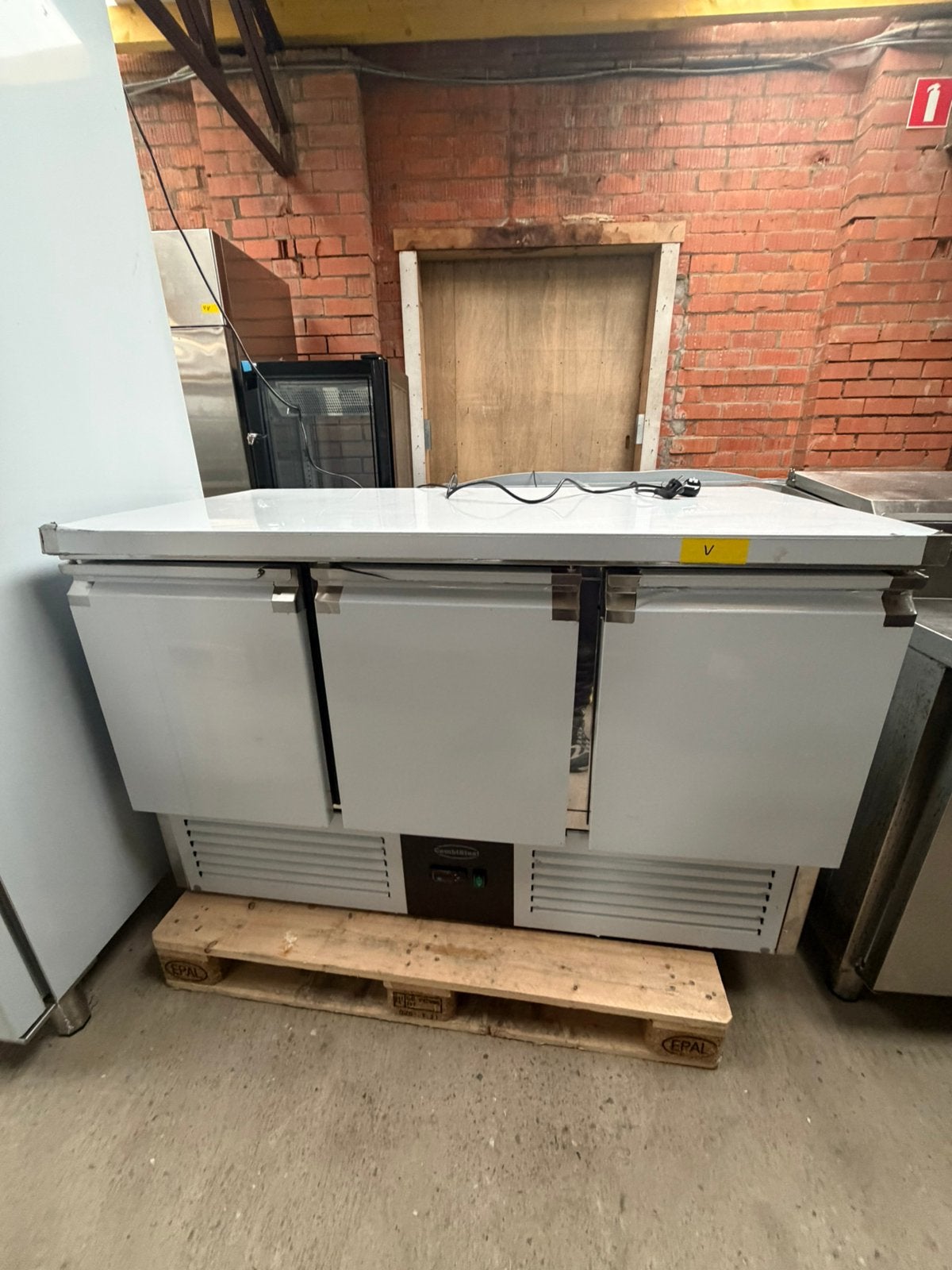 Combisteel Koelwerkbank wit, Electroménager, Enlèvement