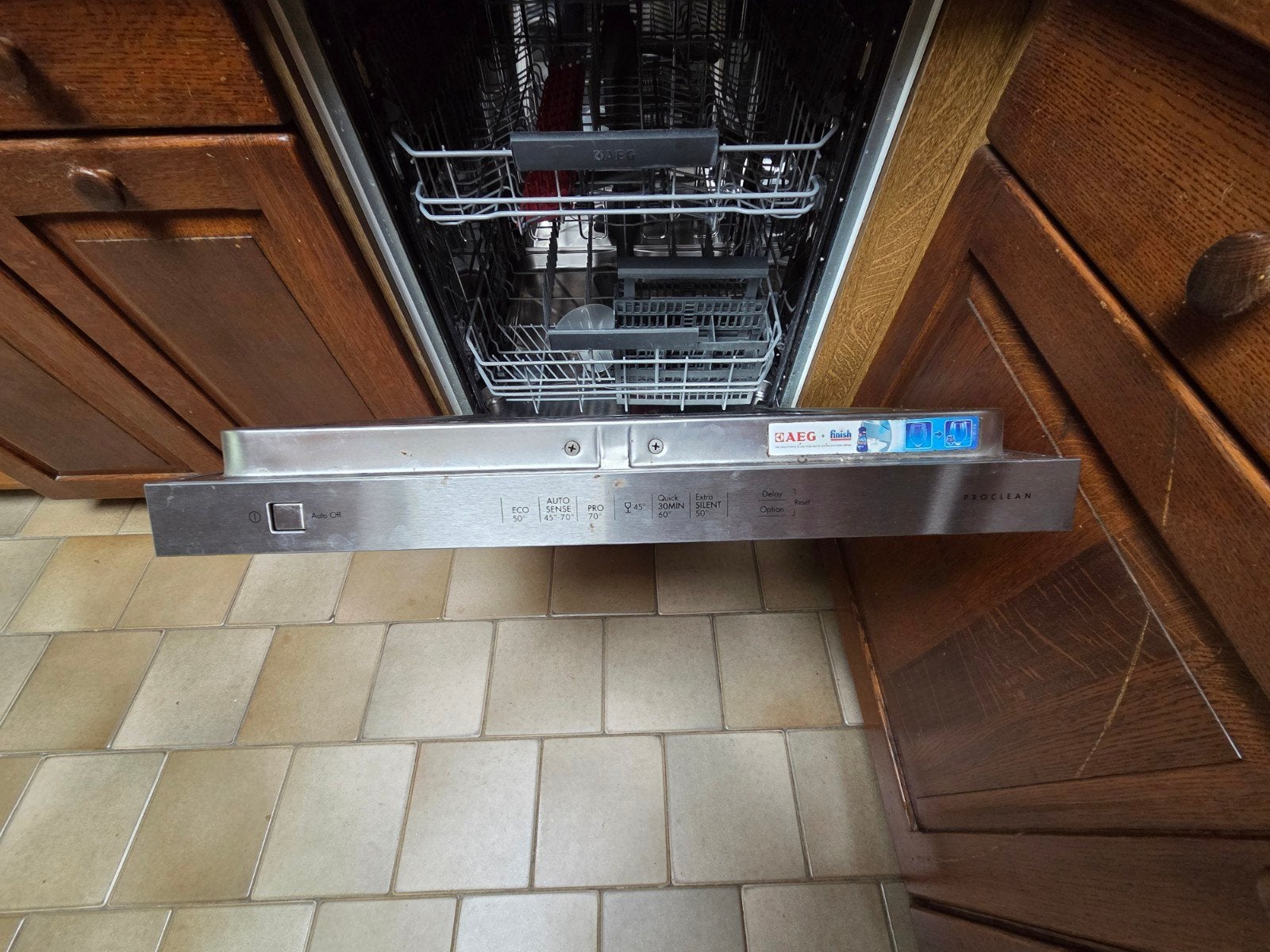 AEG Favorit XXL afwasmine, Elektronische apparatuur, Vaatwasmachines, Ophalen, Gebruikt, Inbouw