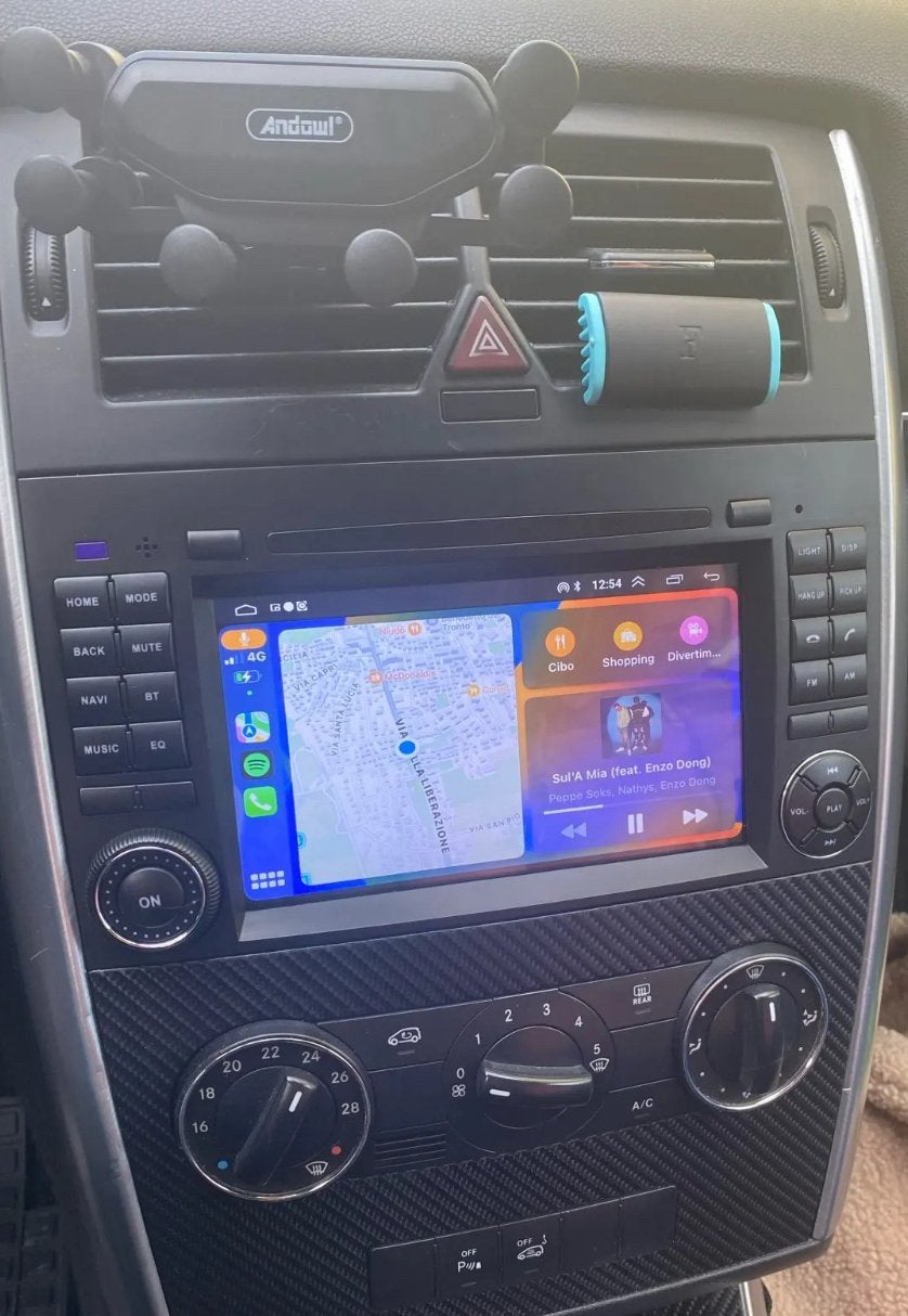 €200!!! Android CarPlay Mercedes-radio GPS Bluetooth USB, Ophalen, Zo goed als nieuw